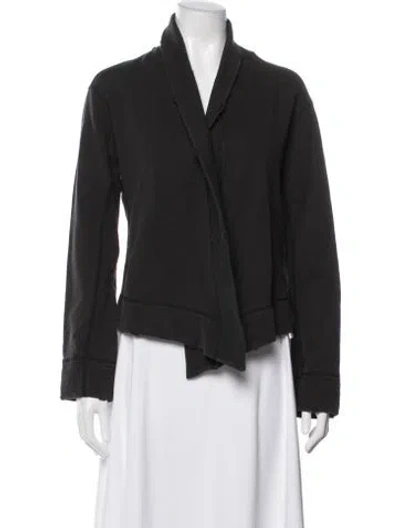 Pre-owned James Perse Jacket In Grey