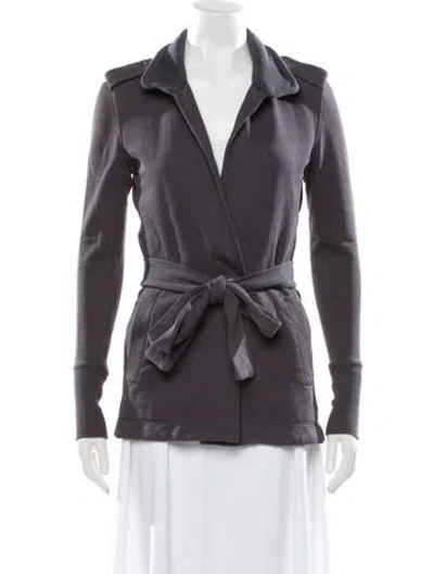 Pre-owned James Perse Jacket In Grey