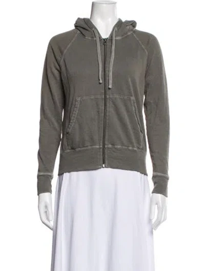 Pre-owned James Perse Jacket In Grey