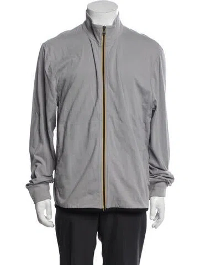 Pre-owned James Perse Jacket In Grey