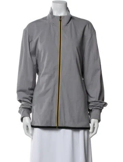 Pre-owned James Perse Jacket In Grey