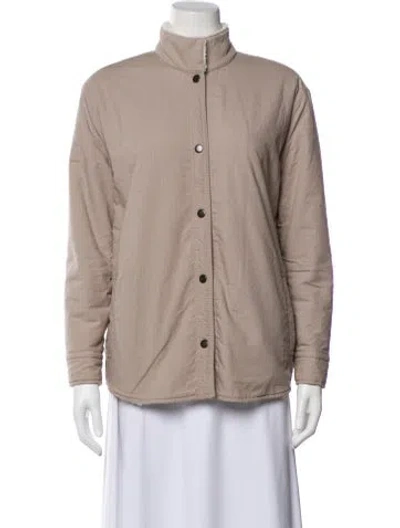 Pre-owned James Perse Jacket In Neutral