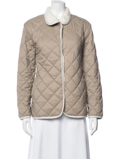 Pre-owned James Perse Jacket In Neutral