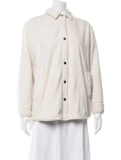 Pre-owned James Perse Jacket In Neutral