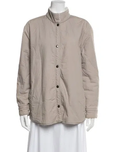 Pre-owned James Perse Jacket In Neutrals