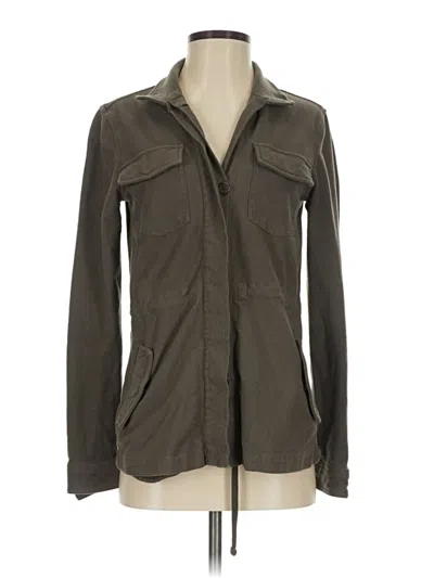 Pre-owned James Perse Jacket In Tan