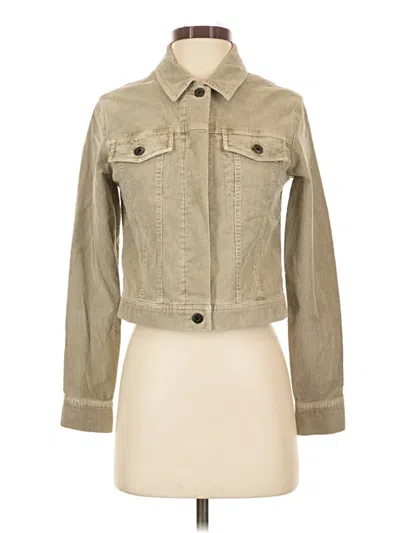 Pre-owned James Perse Jacket In Tan