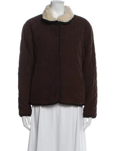 Pre-owned James Perse Jacket W/ Tags In Brown