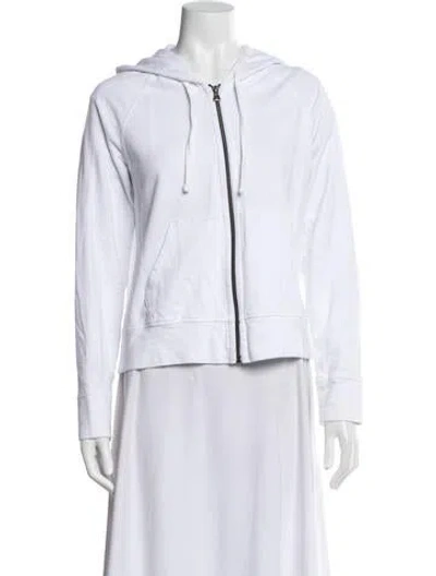 Pre-owned James Perse Jacket In White