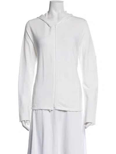 Pre-owned James Perse Jacket In White