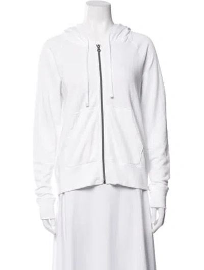 Pre-owned James Perse Jacket In White