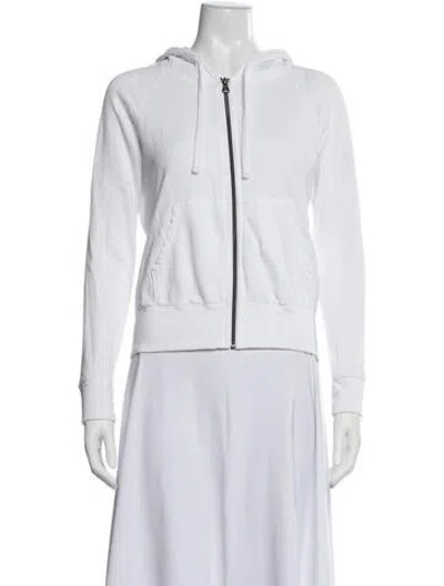 Pre-owned James Perse Jacket In White