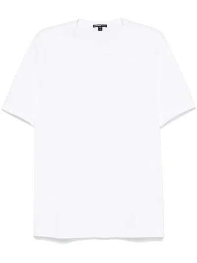James Perse T-shirt Mit Rundhalsausschnitt In Weiss