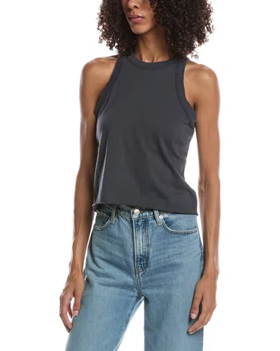 James Perse Jersey Muscle Tank Top In Gray