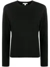 James Perse Jersey T-shirt In Black