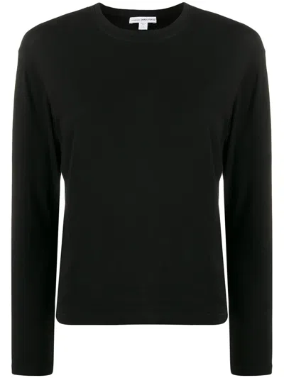 James Perse Jersey T-shirt In Black