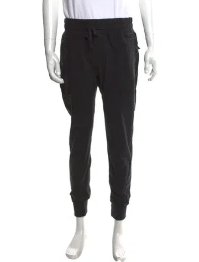 Pre-owned James Perse Joggers In Black