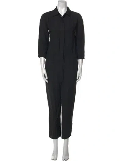 Pre-owned James Perse Jumpsuit In Black