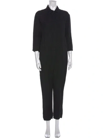 Pre-owned James Perse Jumpsuit In Black