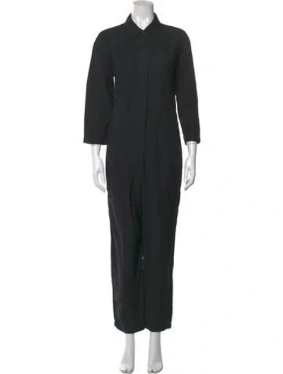 Pre-owned James Perse Jumpsuit In Black