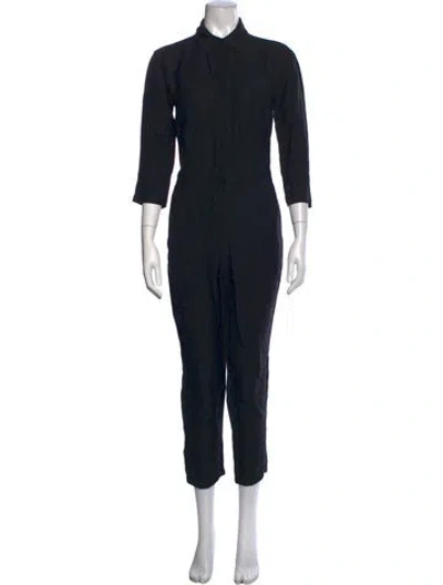 Pre-owned James Perse Jumpsuit In Black