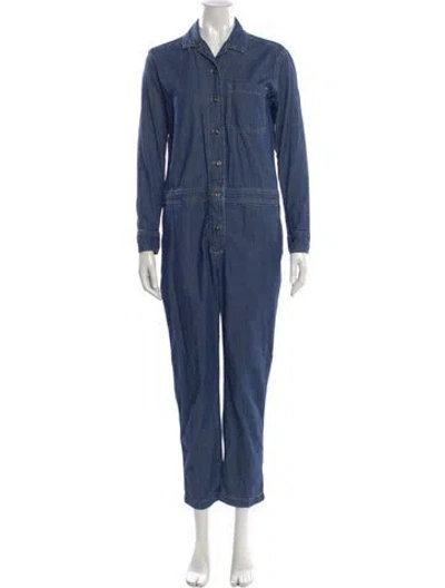 Pre-owned James Perse Jumpsuit In Blue