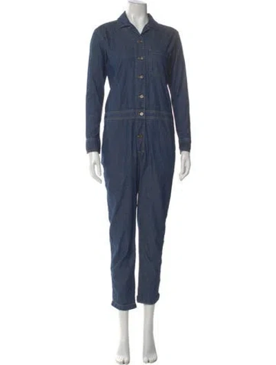 Pre-owned James Perse Jumpsuit In Blue