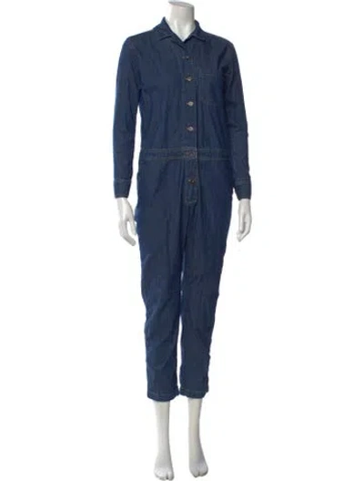 Pre-owned James Perse Jumpsuit In Blue