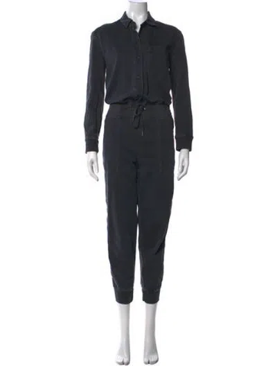 Pre-owned James Perse Jumpsuit In Blue