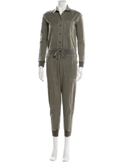 Pre-owned James Perse Jumpsuit In Brown