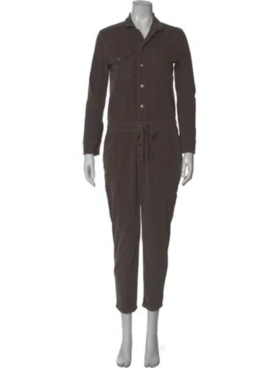 Pre-owned James Perse Jumpsuit In Brown
