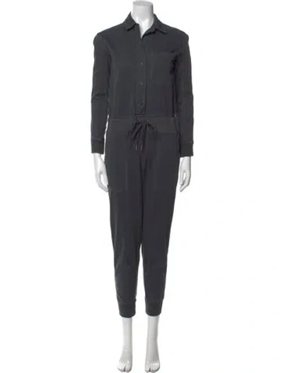 Pre-owned James Perse Jumpsuit In Gray