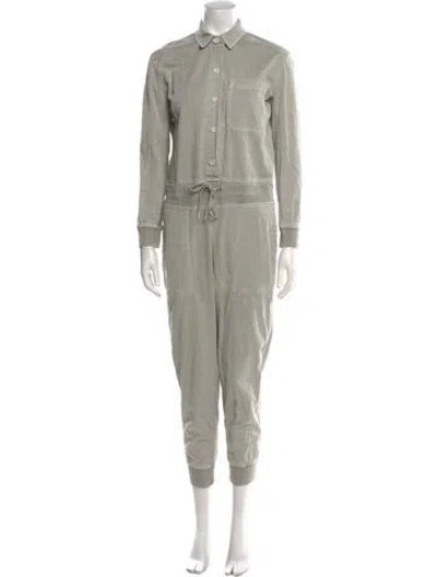 Pre-owned James Perse Jumpsuit In Gray