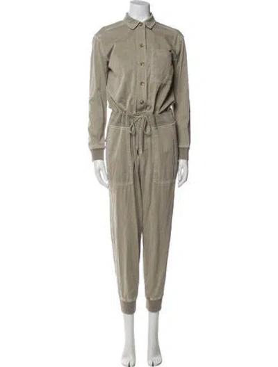 Pre-owned James Perse Jumpsuit In Gray