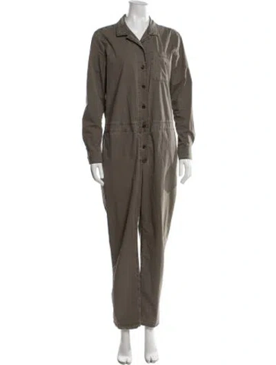Pre-owned James Perse Jumpsuit In Gray