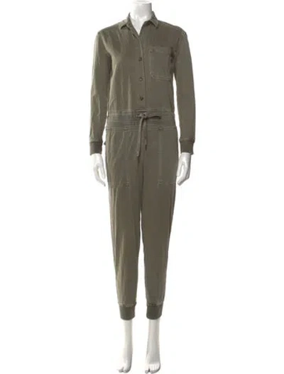 Pre-owned James Perse Jumpsuit In Green