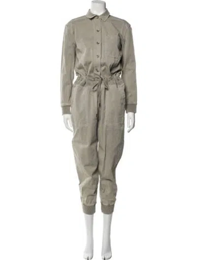 Pre-owned James Perse Jumpsuit In Green