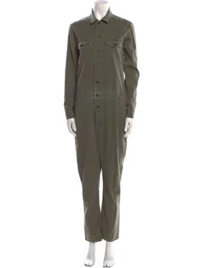 Pre-owned James Perse Jumpsuit In Green