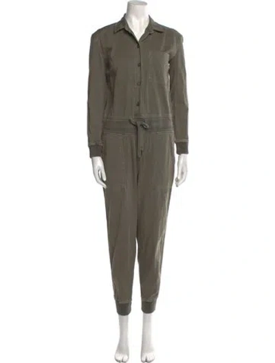 Pre-owned James Perse Jumpsuit In Green