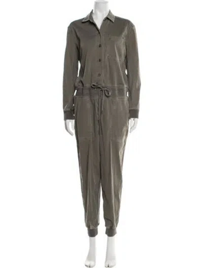 Pre-owned James Perse Jumpsuit In Green