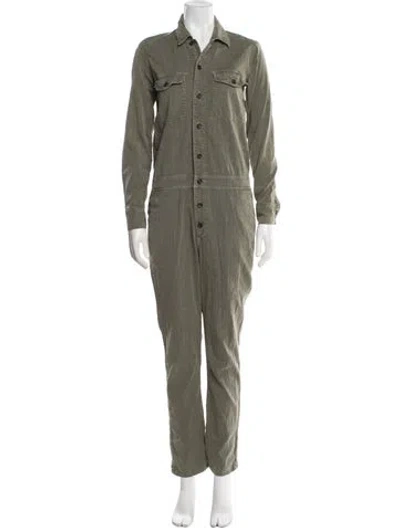 Pre-owned James Perse Jumpsuit In Green
