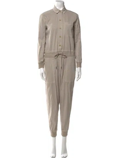 Pre-owned James Perse Jumpsuit In Neutral