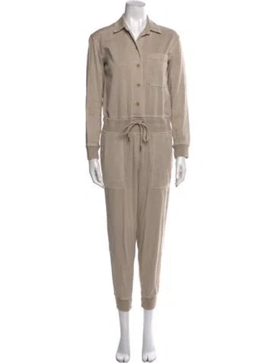 Pre-owned James Perse Jumpsuit In Neutral