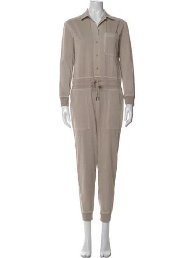 Pre-owned James Perse Jumpsuit In Neutral