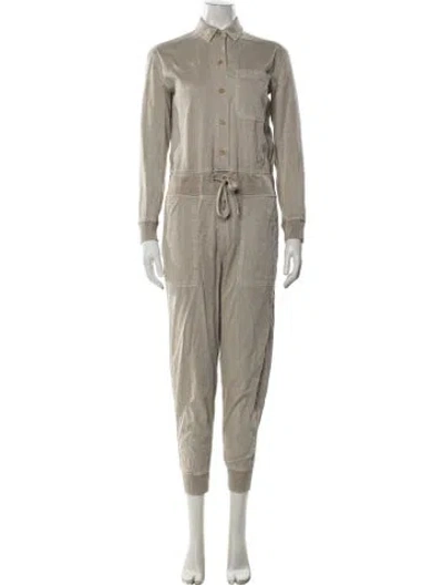 Pre-owned James Perse Jumpsuit In Neutral