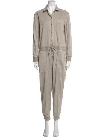 Pre-owned James Perse Jumpsuit In Neutrals