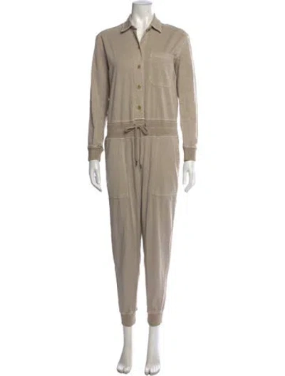 Pre-owned James Perse Jumpsuit In Neutrals