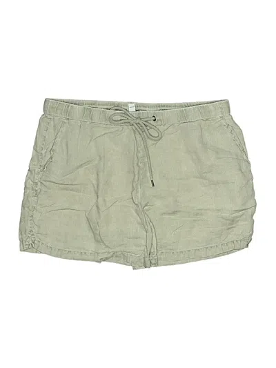 Pre-owned James Perse Khaki Shorts In Green