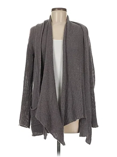 Pre-owned James Perse Kimono In Gray