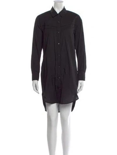 Pre-owned James Perse Knee-length Dress In Black